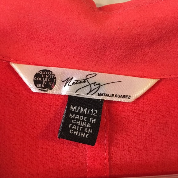 VOLCOM Natalie Suarez trench dress in medium - Picture 12 of 14